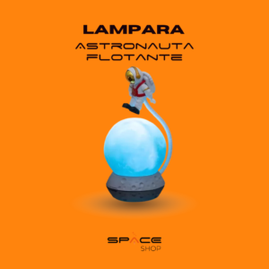 Lampara astronauta flotante
