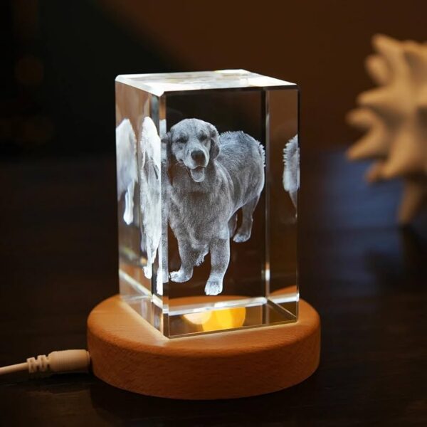 Cubo de cristal personalizado - Imagen 3