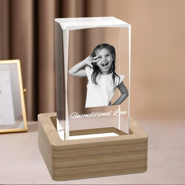 Cubo de cristal personalizado - Imagen 4