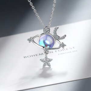 Collar de saturno para Mujer